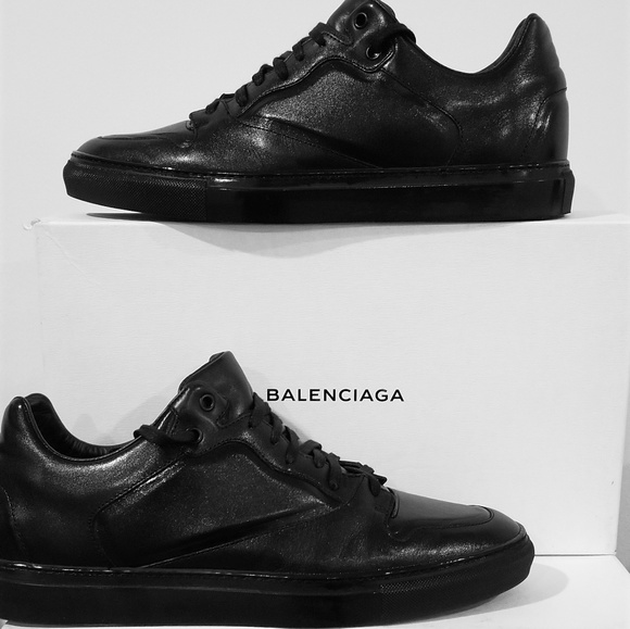 Men's Balenciaga Veau Nappa Souple/DuSportiff Shoe - Picture 1 of 6